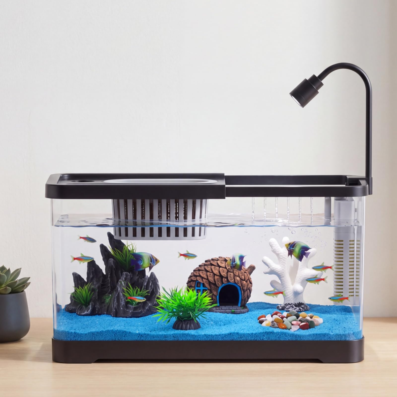 Aquarium Goldfish - Kit de Inicio para Pecera con