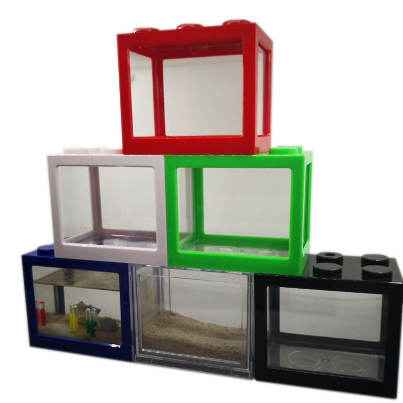 Aquarium Goldfish - Mini Acuario de 7 Colores para