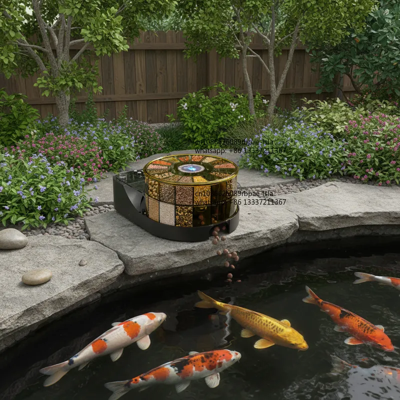 Aquarium Fish Koi - EV200UG-PLUS Alimentador Automático de Peces con