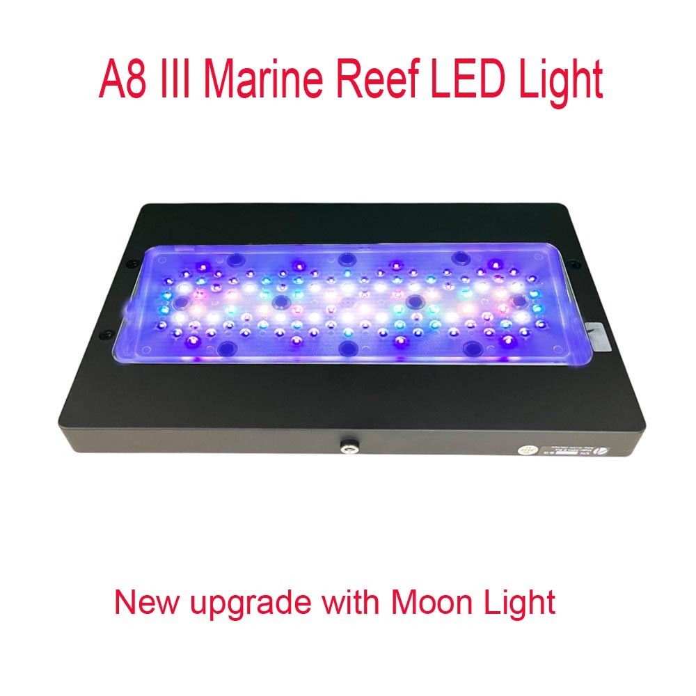 Aquarium Fish Marine - Lámpara A8 III Moon Light, potente