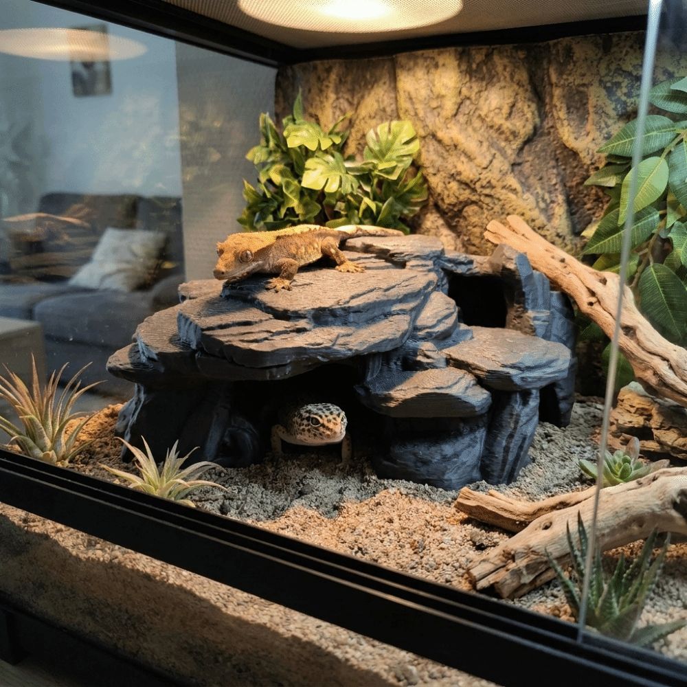 Adornos de Roca para Pecera Im - Aquarium Fish Hideout reseña y precio