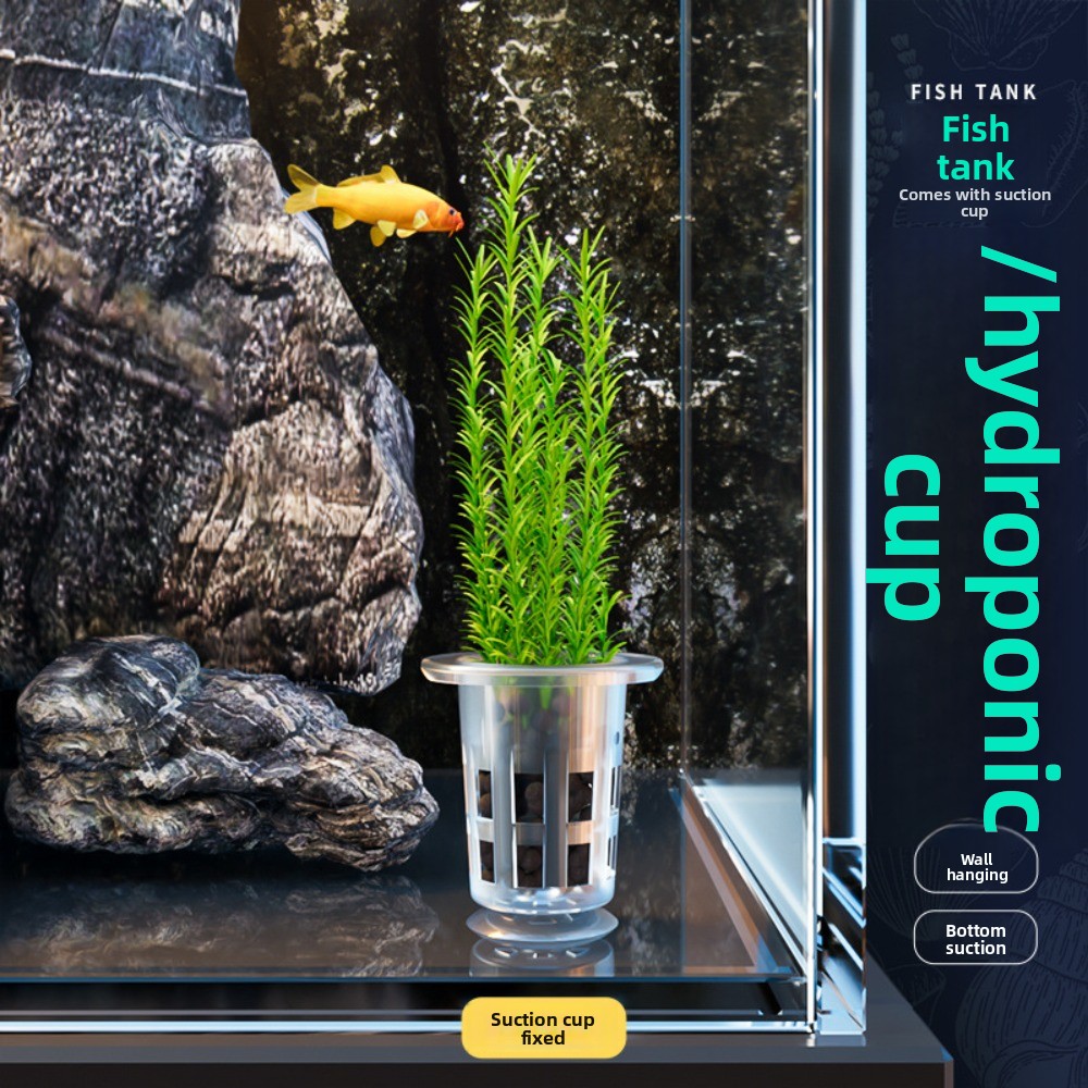 10 Macetas Transparentes para  - Aquarium Fish Hideout reseña y precio