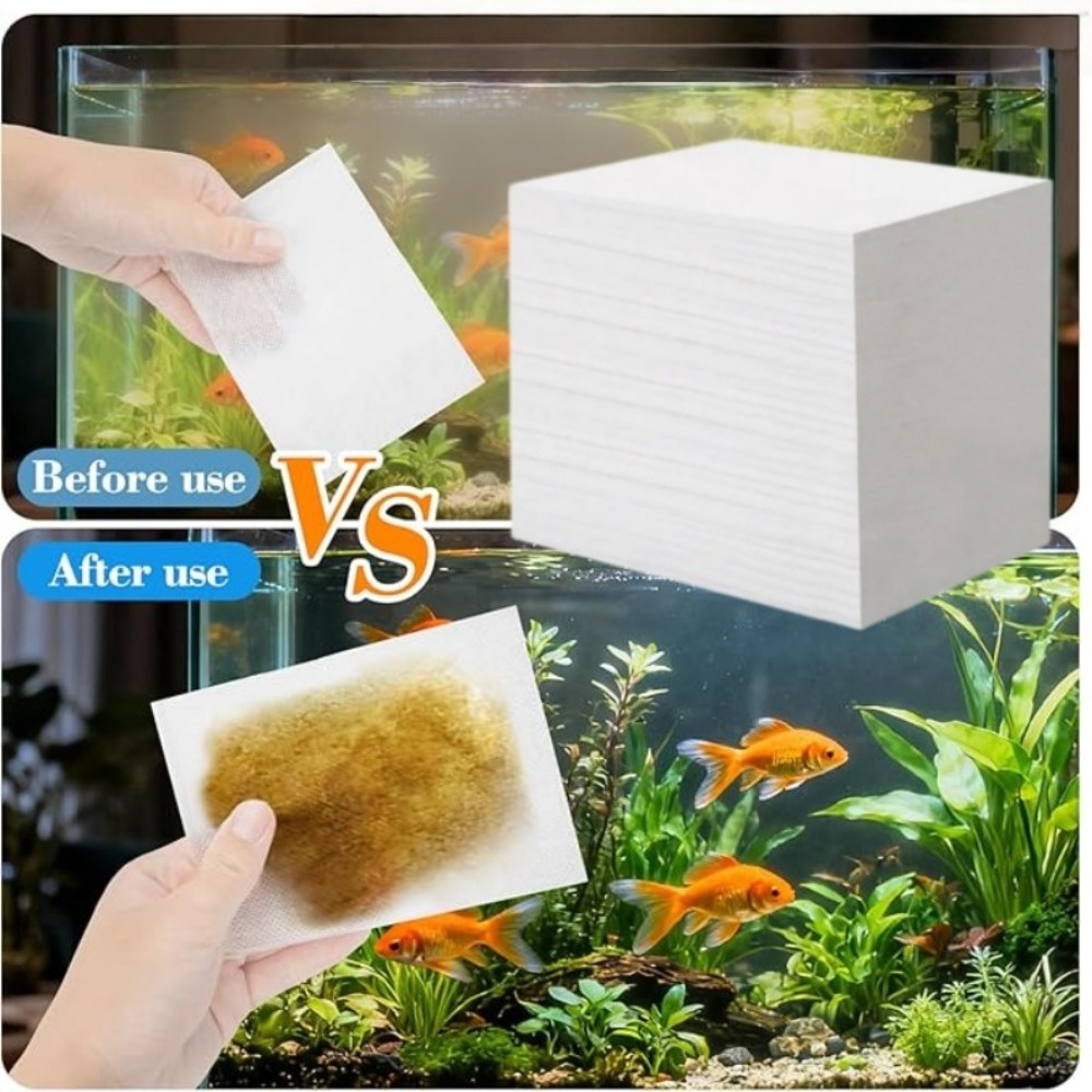 50 Piezas de Papel Absorbente  - Aquarium Fish Yellow reseña y precio