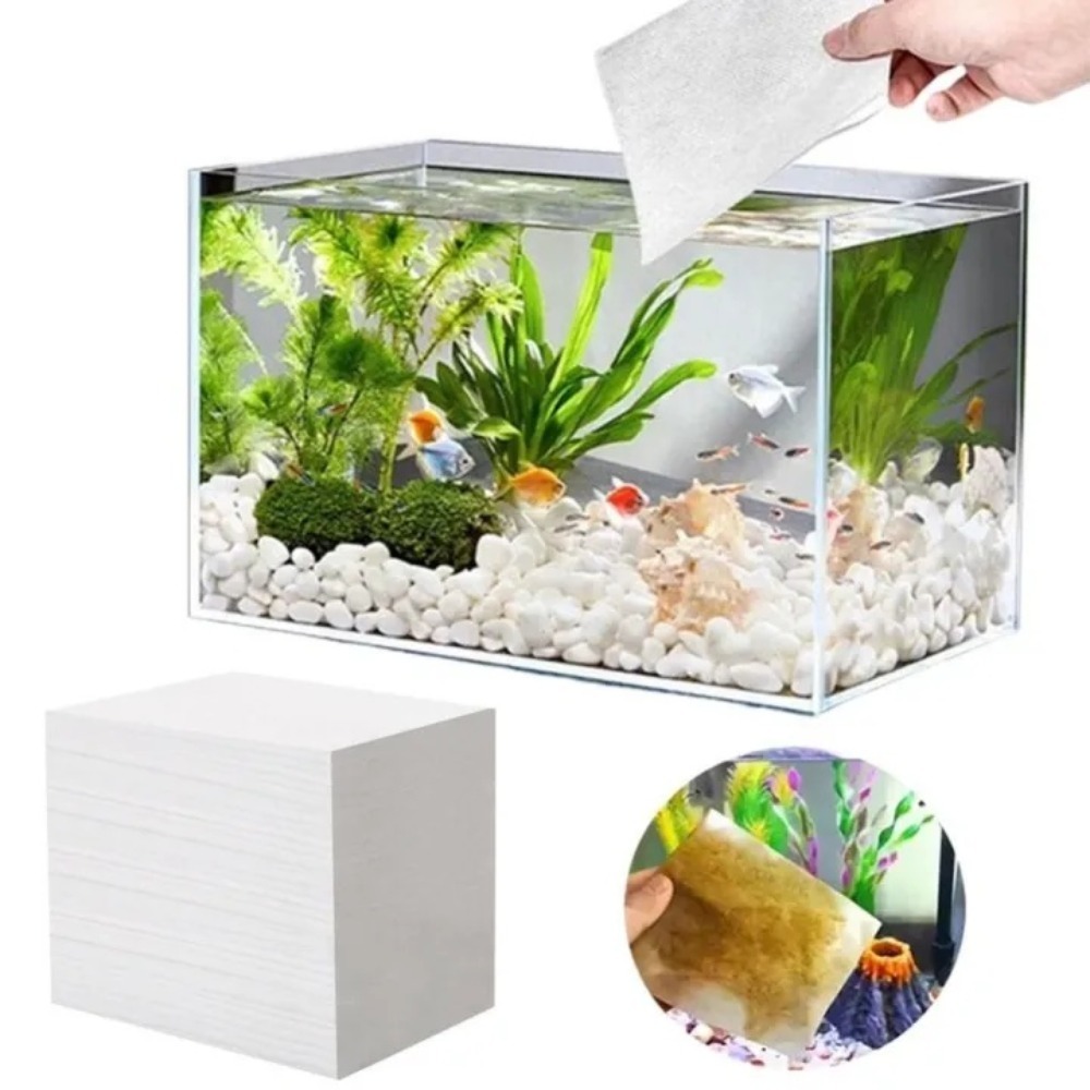 50 Piezas de Papel Absorbente  - Aquarium Fish Yellow reseña y precio