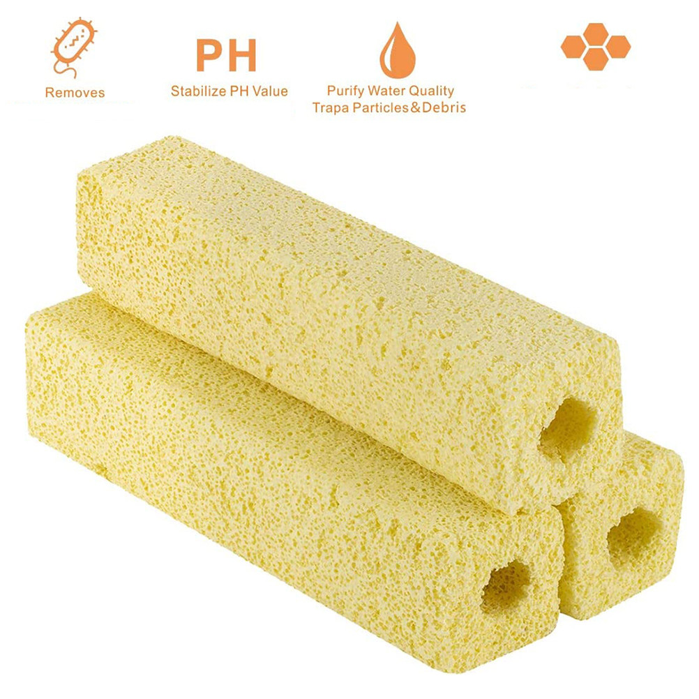 4 unidades de material filtran - Aquarium Fish Yellow reseña y precio