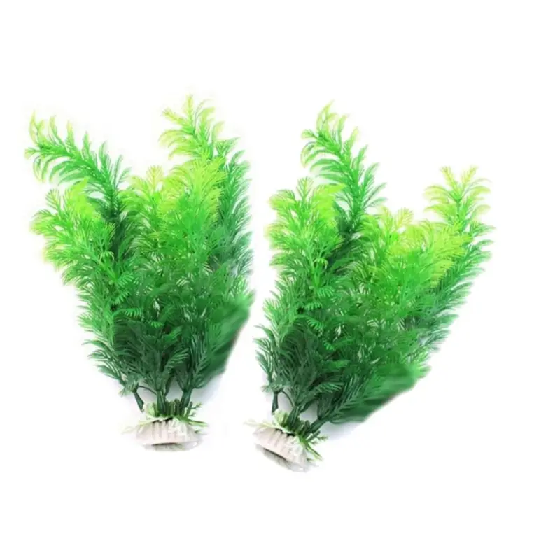 Plantas artificiales para deco - Aquarium Fish Hideout reseña y precio