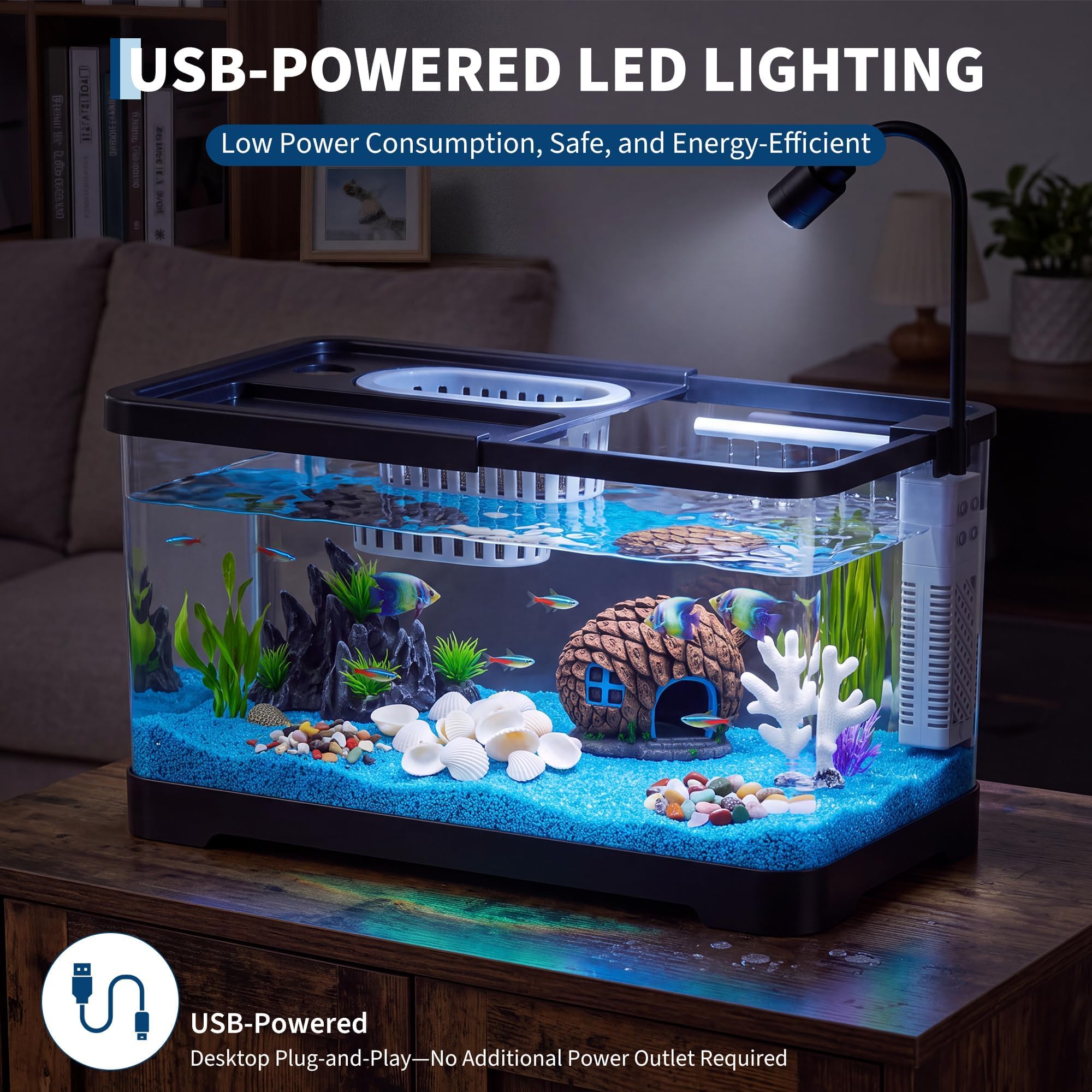 Kit de Inicio para Pecera con  - Aquarium Goldfish reseña y precio