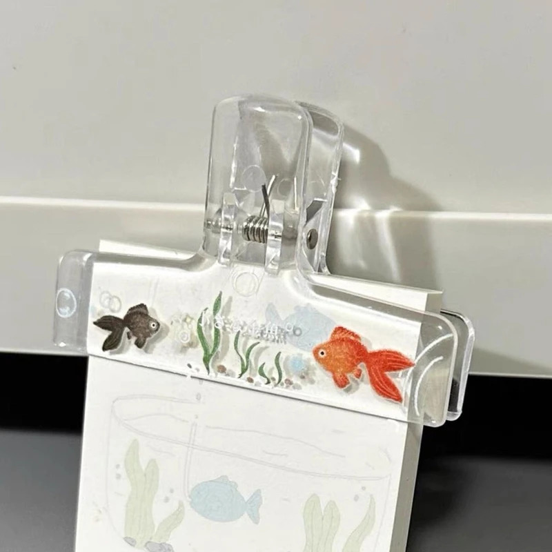 Clip transparente de acrílico  - Aquarium Goldfish reseña y precio