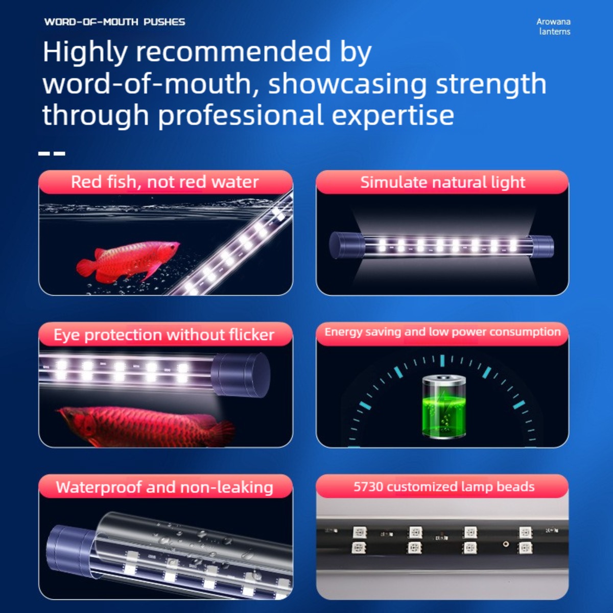 Luz LED para Acuario de 32.7 P - Aquarium Fish Yellow reseña y precio
