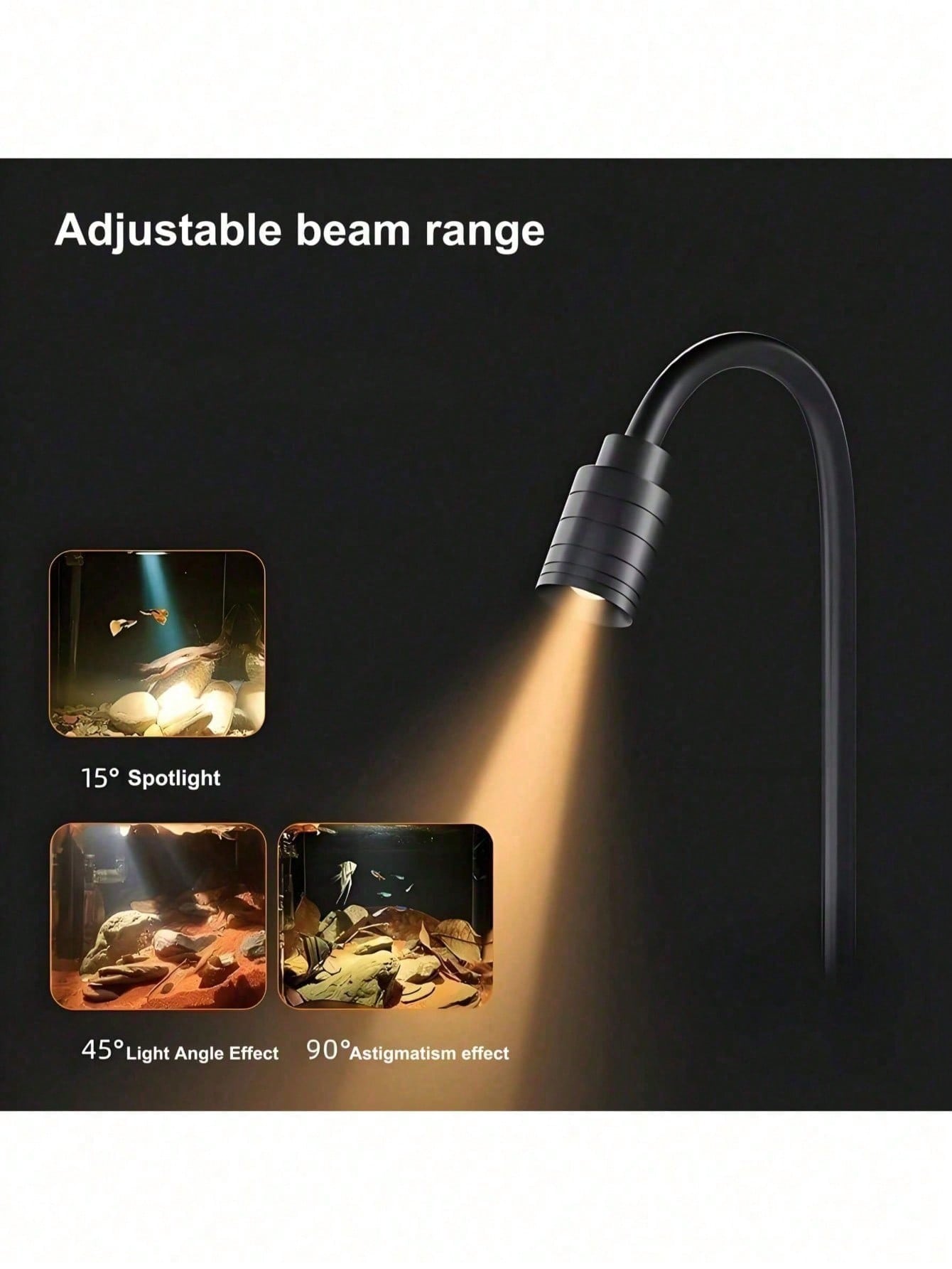 Luces USB para acuario, focos  - Aquarium Goldfish reseña y precio