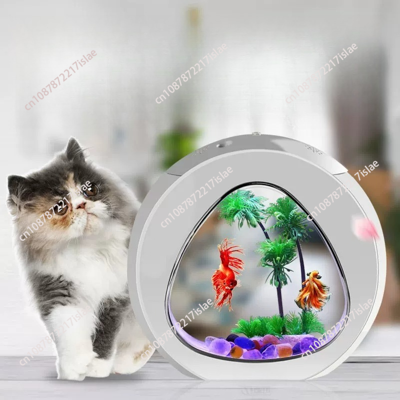 Pecera Pequeña de Acrílico par - Aquarium Goldfish reseña y precio