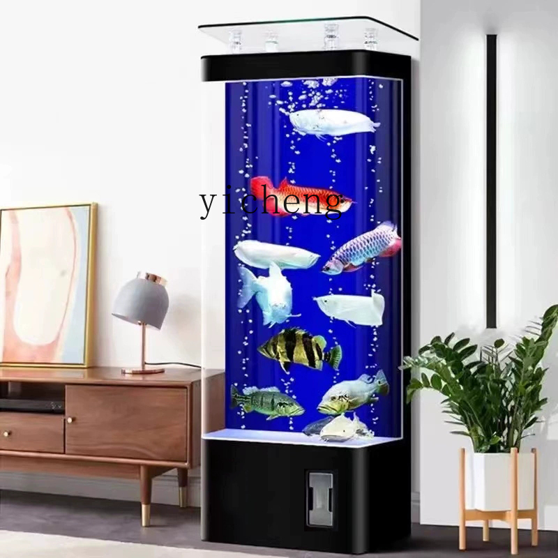 Acuario de pared vertical de s - Aquarium Goldfish reseña y precio