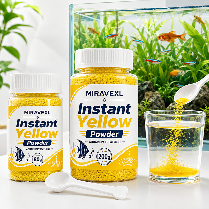 MIRAVEXL Acondicionador de Agu - Aquarium Fish Yellow reseña y precio