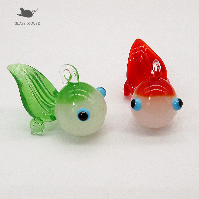 Mini estatuilla de animales he - Aquarium Goldfish reseña y precio