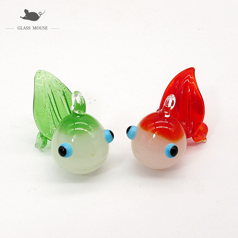 Mini estatuilla de animales he - Aquarium Goldfish reseña y precio