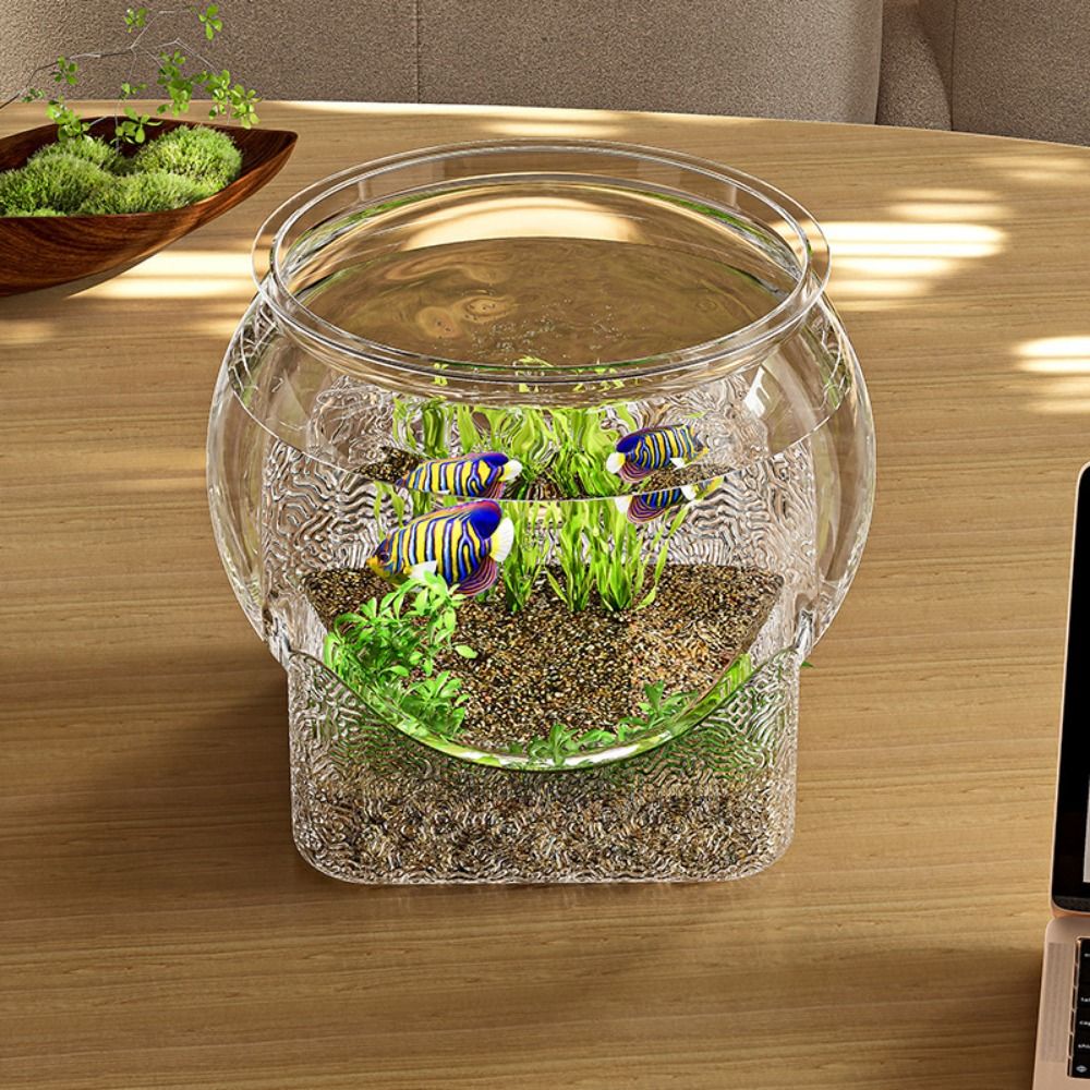 Pecera Redonda Ultra Transpare - Aquarium Goldfish reseña y precio